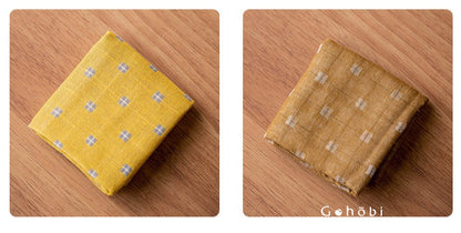 Gohobi Cotton Linen Tea Towel – Japanese Style Absorbent Tea Cloth for Tea Ceremony