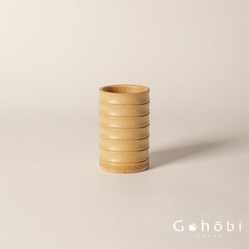 Gohobi Bamboo Basket Tea Accessories Set – Japanese-Style Six Gentlemen Kung Fu Tea Tools