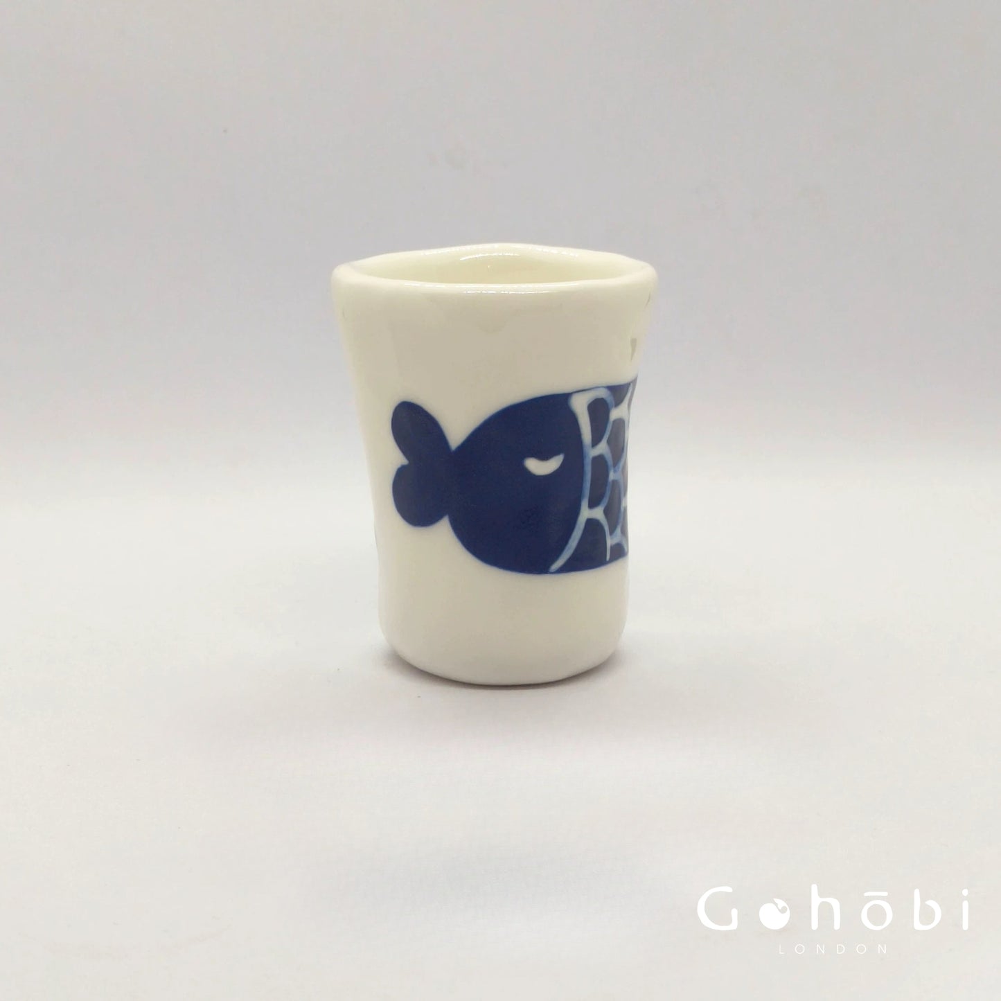 Gohobi x Little Diary Hand-Painted Fish Ceramic Coffee Cup