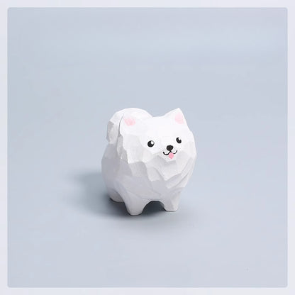 Gohobi Handcrafted Wooden Samoyed Dog Ornament