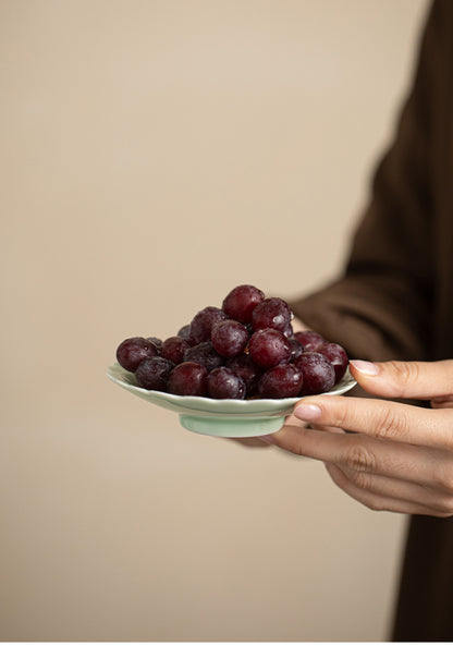 Gohobi, petite assiette de fruits glacés japonais traditionnels - Lotus 011