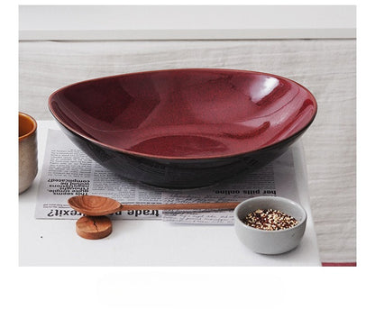 Gohobi Creative Kiln-Change Irregular Ceramic Bowl