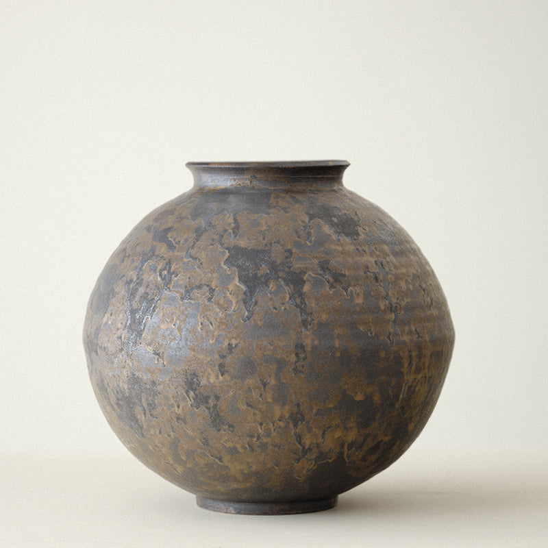 Gohobi Japanese-style wabi sabi handmade large vase 005