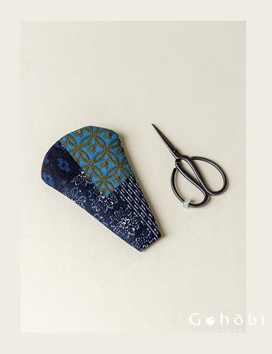 Gohobi Handmade Old Iron Tea Scissors with Storage Bag – Portable Tea Ceremony Accessory