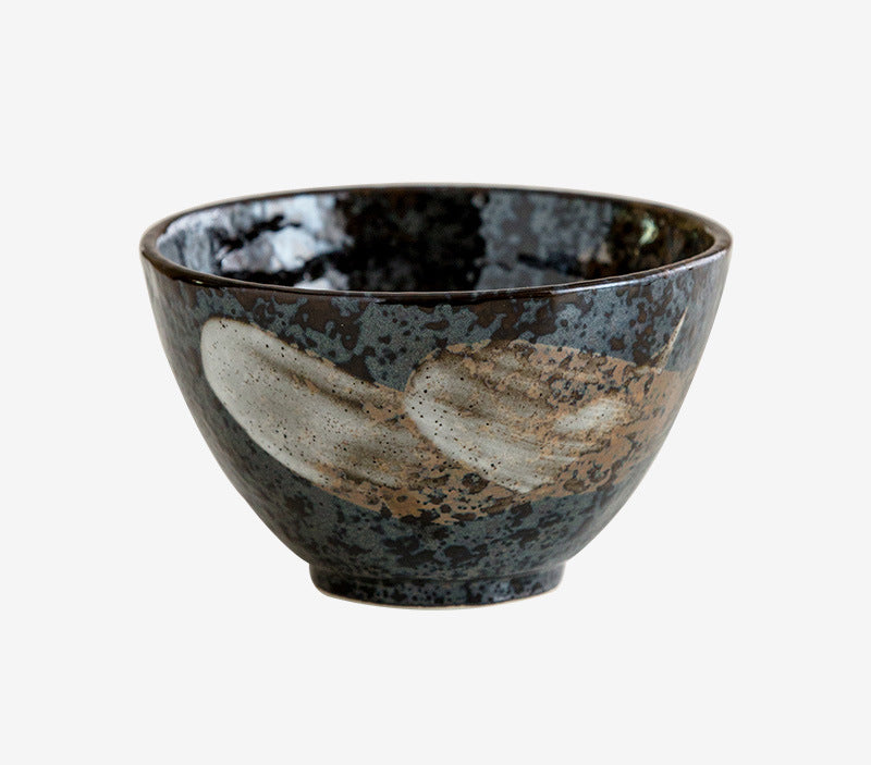 [Made in Japan] Gohobi Minoya Shino Glaze Hat Bowl