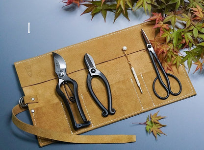 Gohobi Japanese Ikebana Florist Tool Kit – Flower Scissors, Water Injector & Tool Bag Set