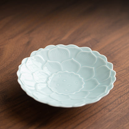 Gohobi, petite assiette de fruits glacés japonais traditionnels - Lotus 011