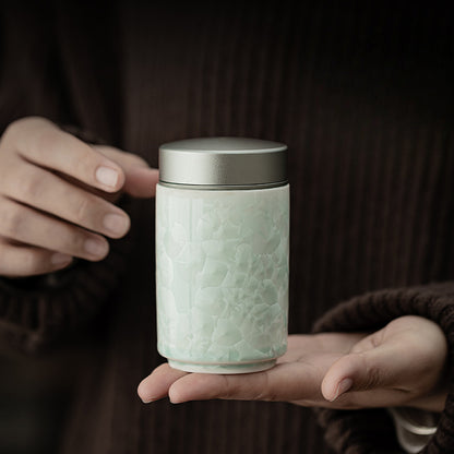 Gohobi Crystal Glazed Storage Jar 001