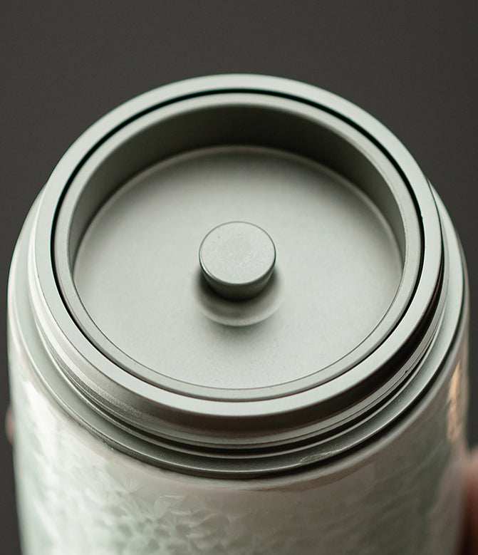 Gohobi Crystal Glazed Storage Jar 001