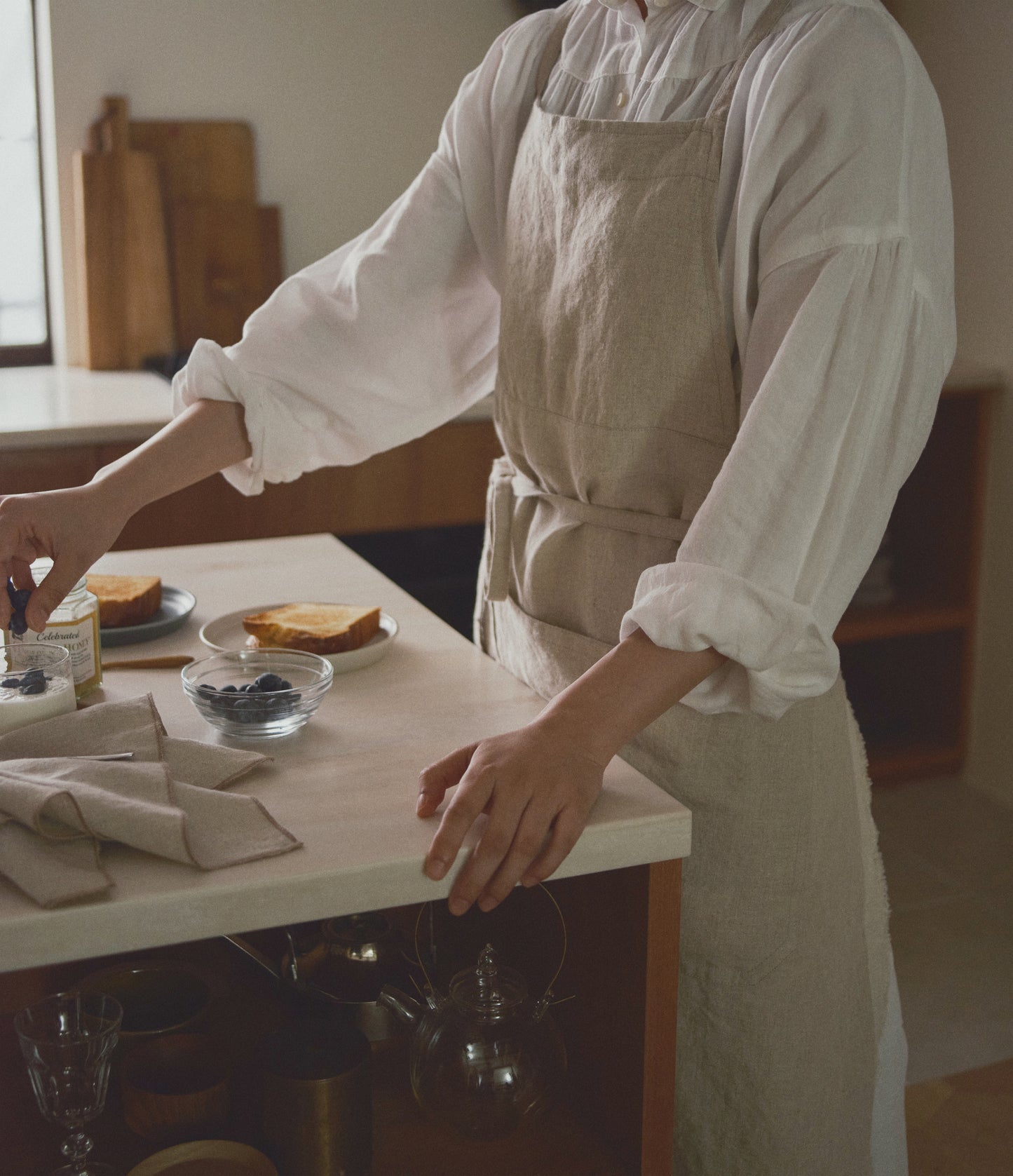 Kinto FUTO linen kitchen cloth
