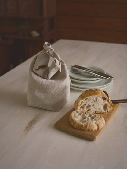 Kinto FUTO linen bread bag