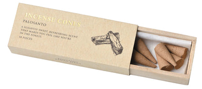 Incense Cones with Palo Santo Essential Oil - KOUSAIDO