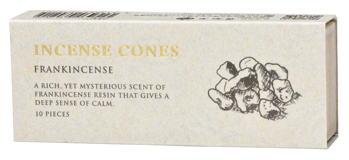 Incense Cones with Palo Santo Essential Oil - KOUSAIDO - Frankincense