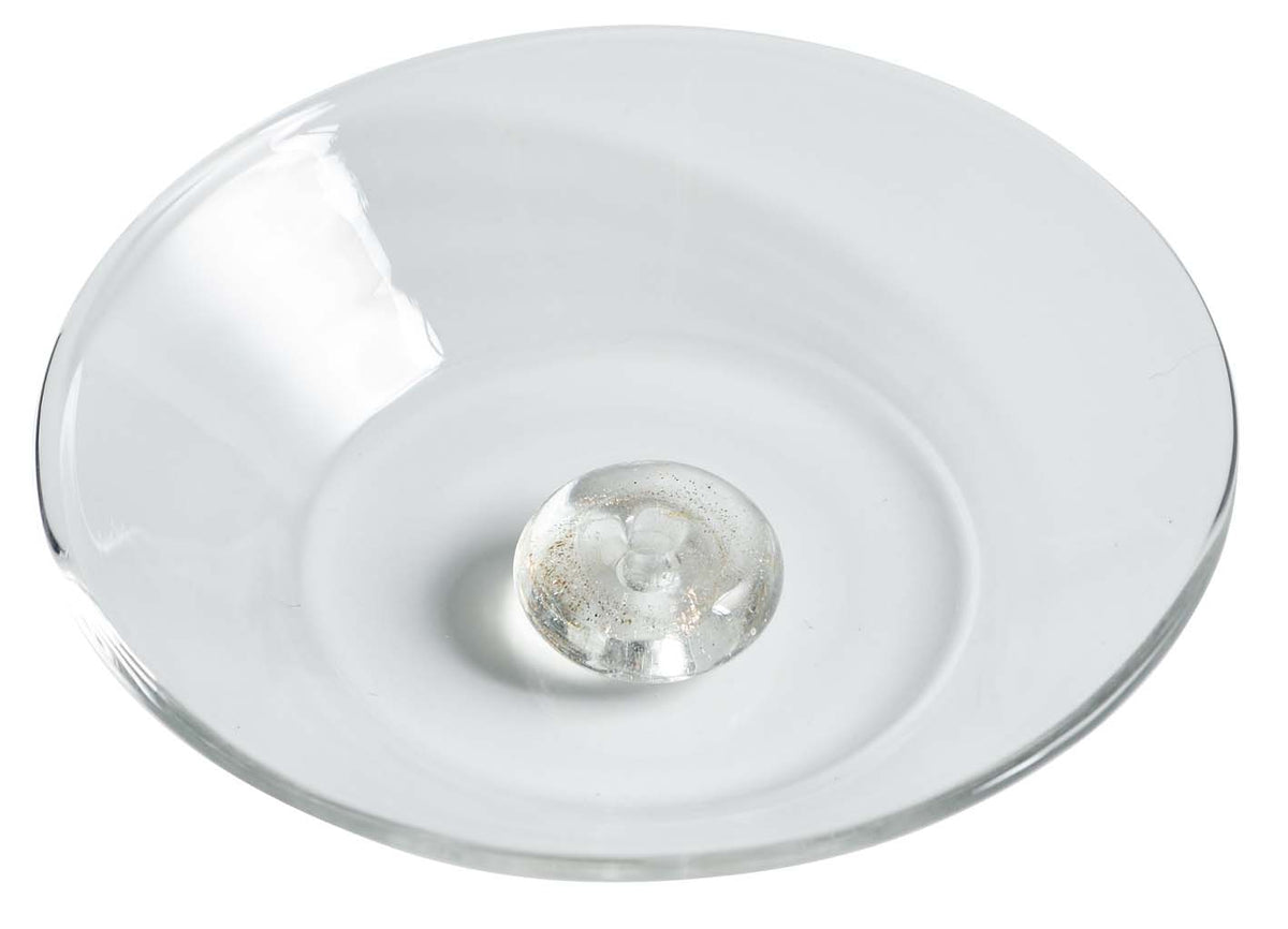 Glass Dish with Glitter Top - KOUSAIDO
