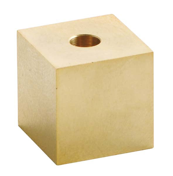 Glass Dish with Brass Top - KOUSAIDO - Cube