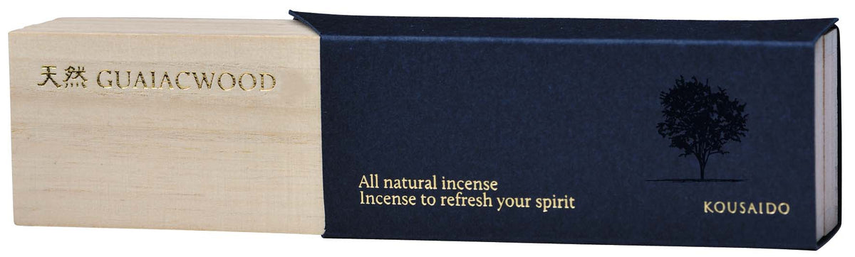 ALL NATURAL Incense - KOUSAIDO - Guaiacwood