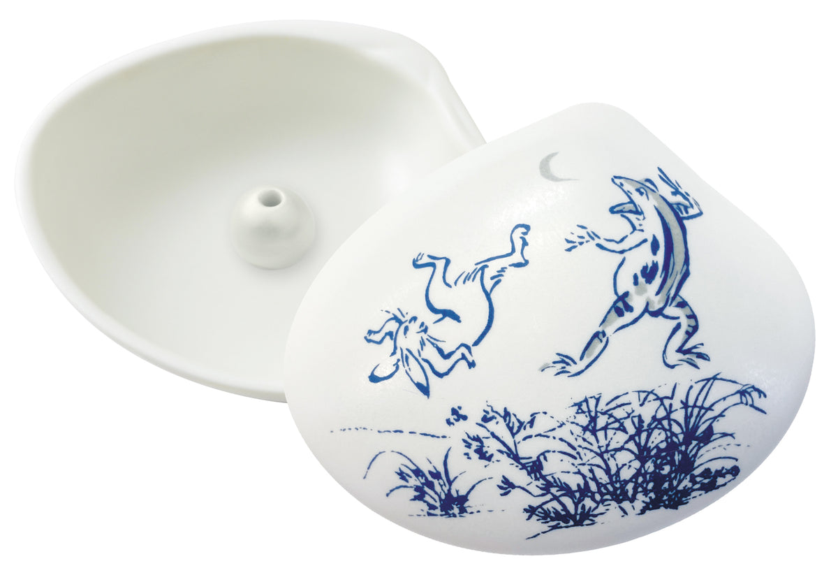 Choju-giga Shell Incense Holder - KOUSAIDO - Sumo