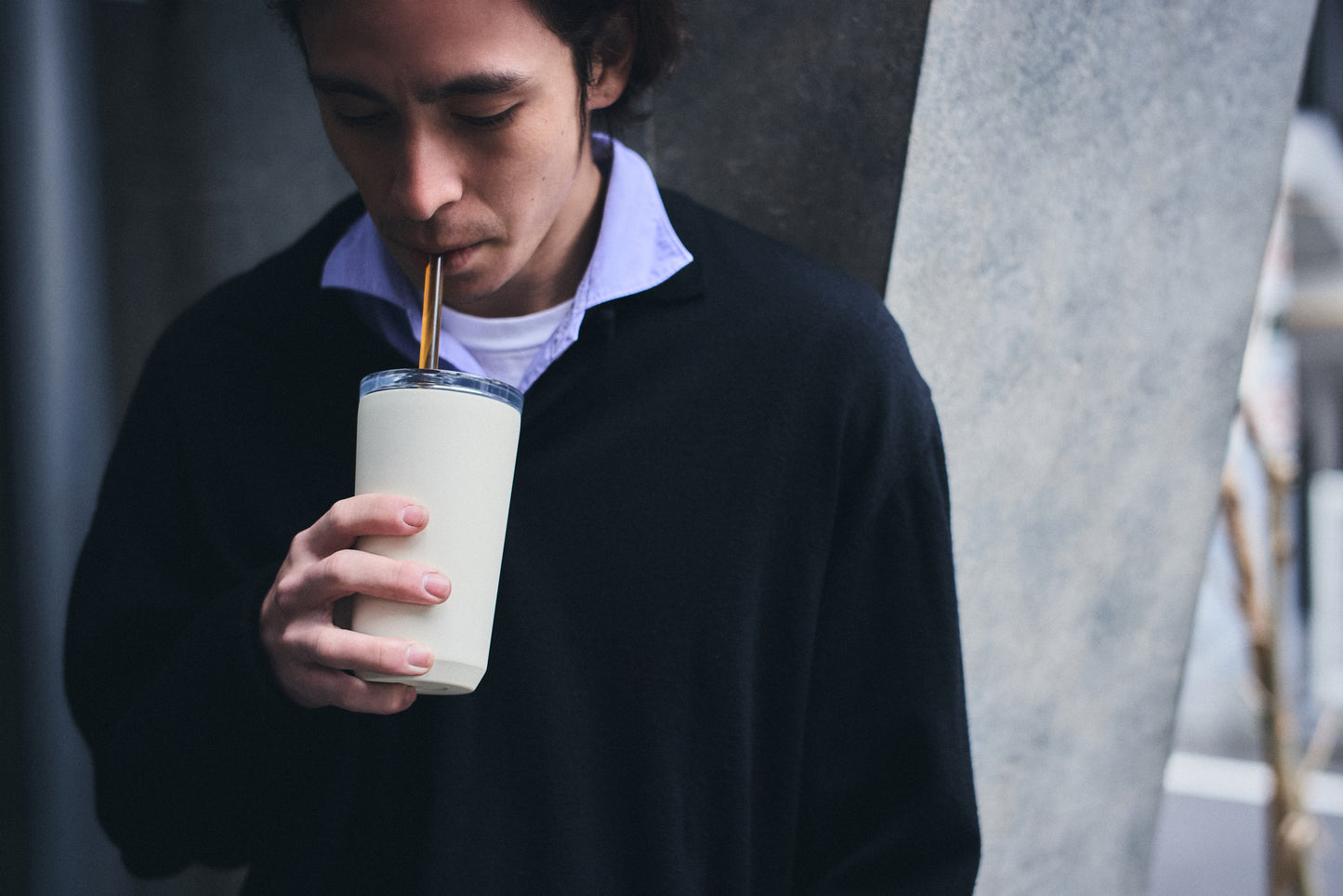 Gohobi x Kinto TO GO TUMBLER 480ml with straw