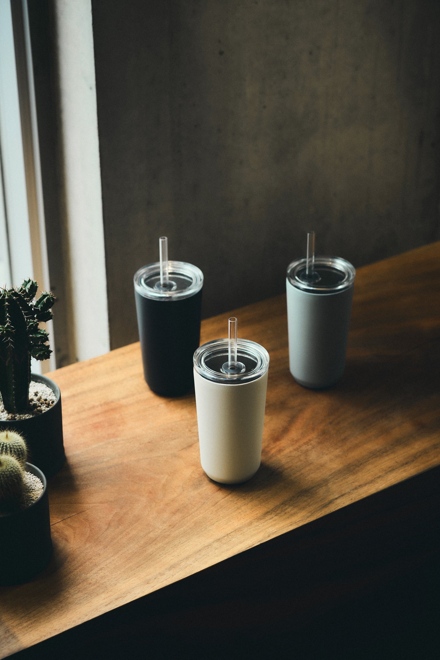 Gohobi x Kinto TO GO TUMBLER 480ml with straw