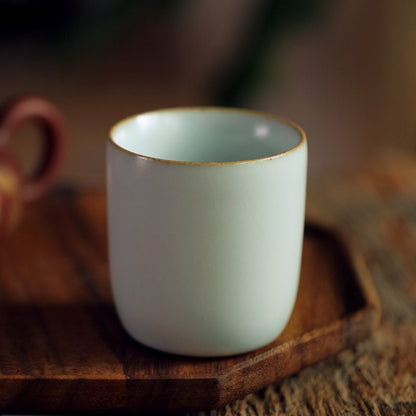 Gohobi Hand-painted Panda Tea Cup Ceramic Chinese Gongfu tea Kung fu tea Japanese Chado