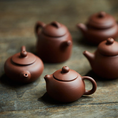 Gohobi Mini Yixing clay teapot ornaments Chinese Gongfu tea Kung fu tea Teaware Japanese Chado unique ornaments