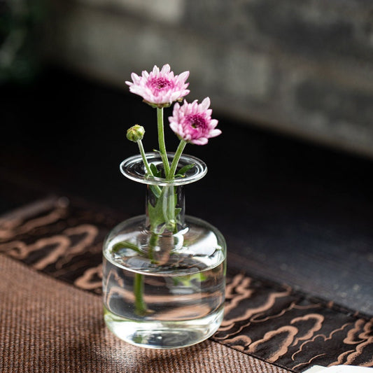 Gohobi Mini Glass vases Chinese Gongfu tea Kung fu tea Japanese Chado table decoration