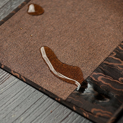 Gohobi Gongfu tea towels placemat for Tea ceremony 30cm x 60 cm Kung fu tea towels Linen cotton Japanese Chado Teaware placemat