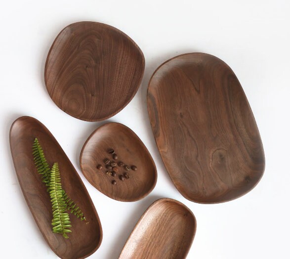 Gohobi Wooden Tea Trays Serving Tray wood tray wood plate Gongfu tea trays (5 versions) Japanese Chado
