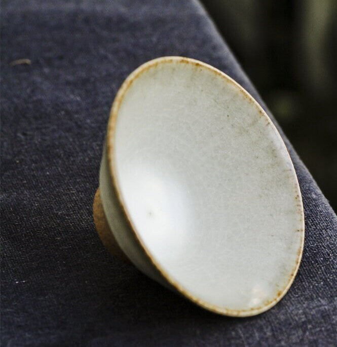 Gohobi Handmade ceramic tea cup Chinese Gongfu tea Kung fu tea Japanese Teacup small green tea cup