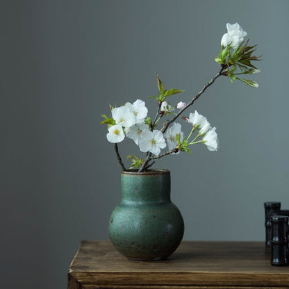 Gohobi Handmade ceramic zen vases table decoration house warming gift Japanese vintage style