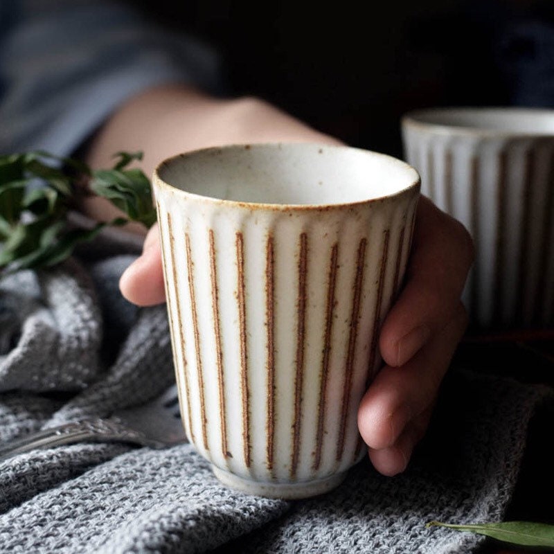 Gohobi ceramic Japanese style teacup tableware stoneware