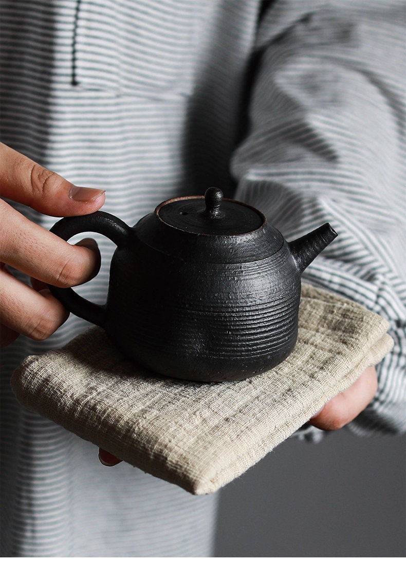 Gohobi Japanese Gongfu tea towels Kung fu tea towels Linen cotton tea towels Japanese Chado