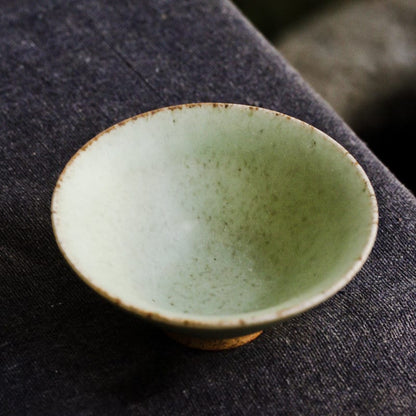 Gohobi Handmade ceramic tea cup Chinese Gongfu tea Kung fu tea Japanese Teacup small green tea cup