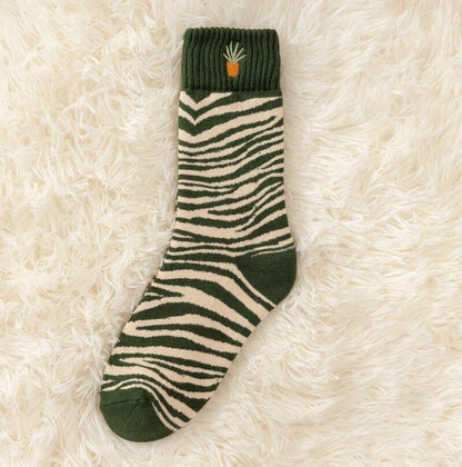 Cactus cotton socks Women Winter Socks gift plants Korean Japanese