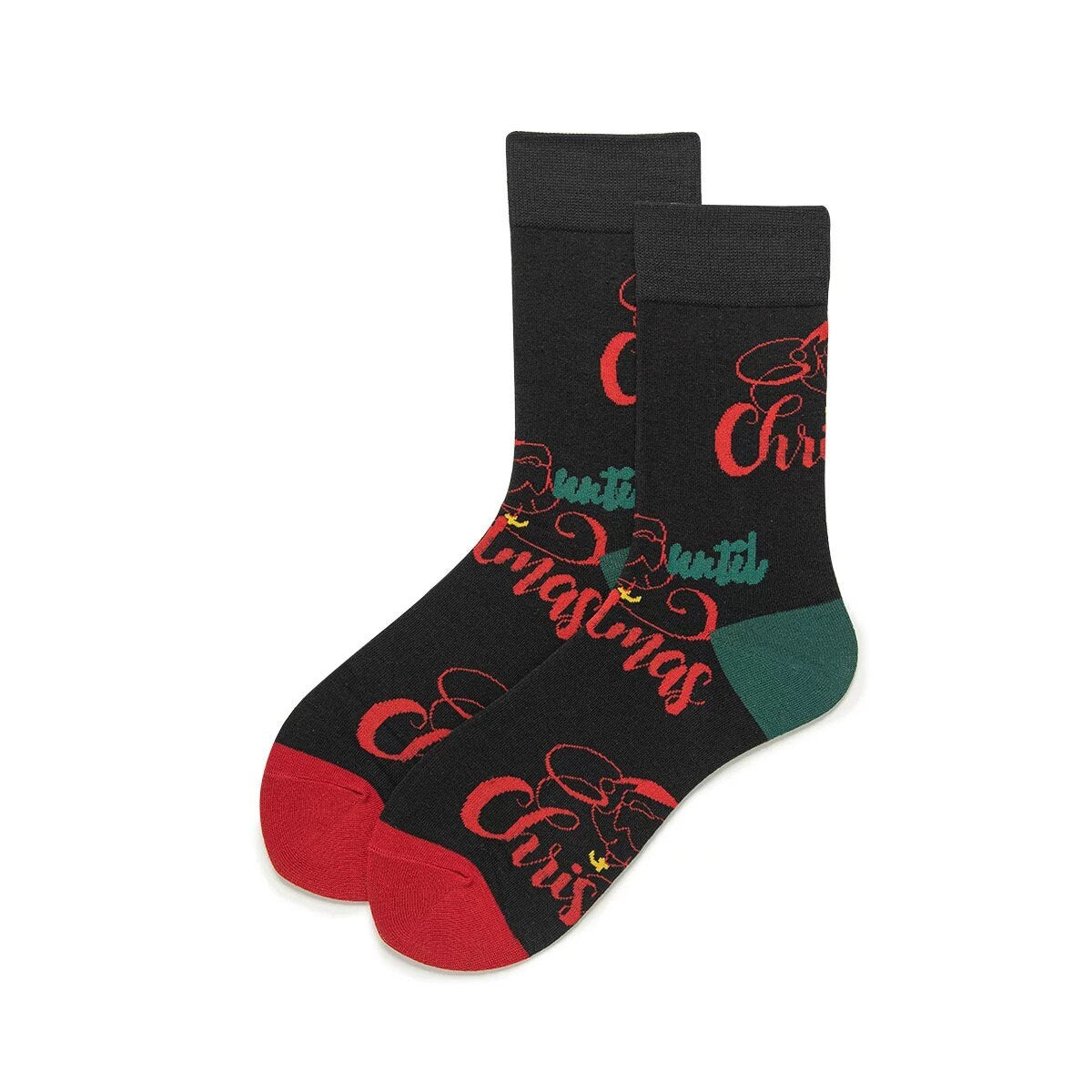 A set of 5 Christmas socks Xmas secret Santa gift Unisex Winter Socks gift