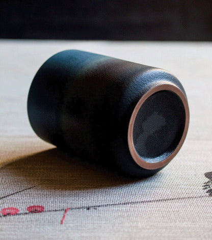 Gohobi Ceramic Japanese style blue teacup tableware stoneware coffee cup sake cup green tea cup