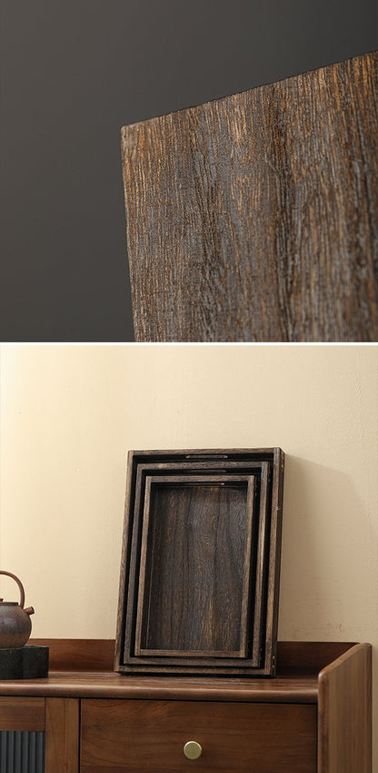 Gohobi Lightweight Wooden Tea Trays Serving Trays Gongfu tea trays (3 versions) Japanese Chado Paulownia wood