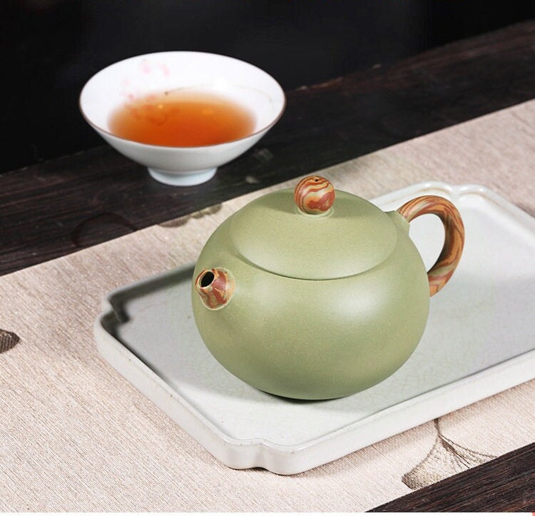 Gohobi Yixing clay teapot 160ml Shih Tzu teapot Chinese Gongfu tea Kung fu tea Teaware Japanese Chado