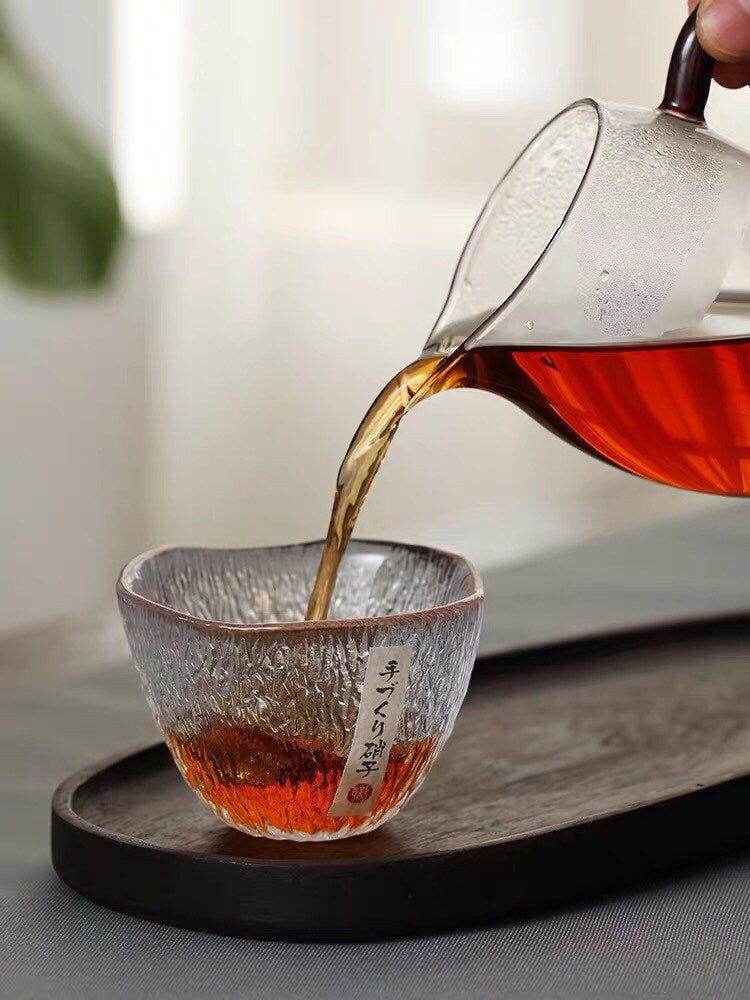 Gohobi Tea glass tea cup Chinese Gongfu tea Kung fu tea Japanese Chado Glass