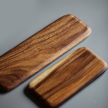 Gohobi Wooden Tea Trays Serving Trays Gongfu tea trays (2 versions) Japanese Chado Acacia wood