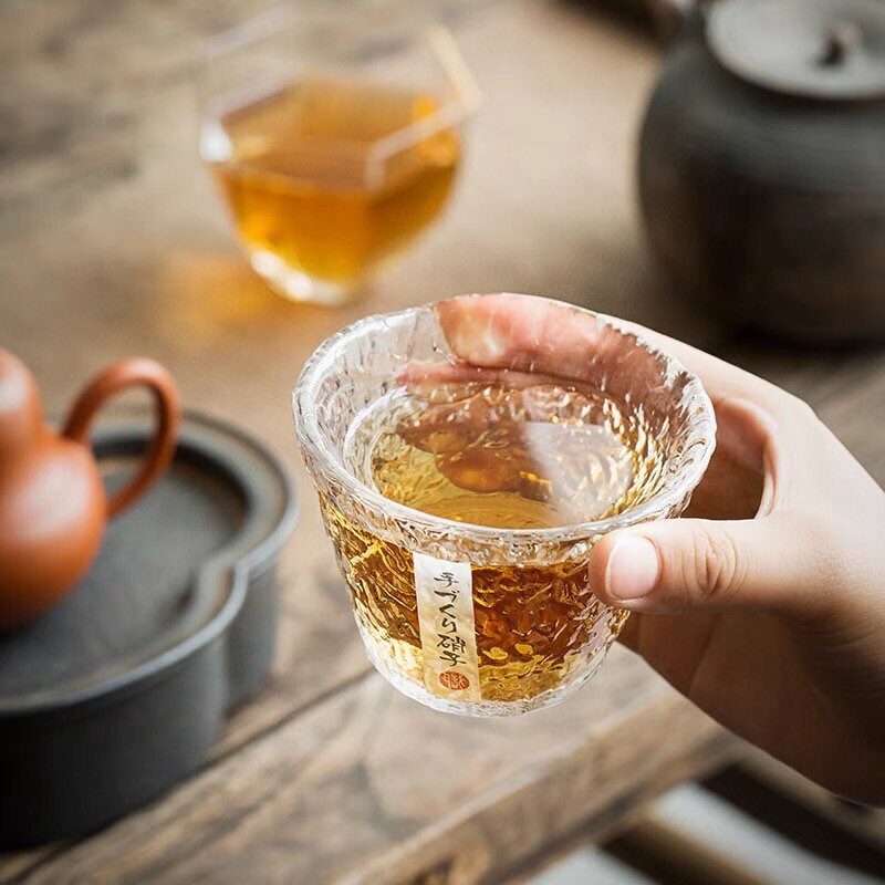 Gohobi Tea glass tea cup Chinese Gongfu tea Kung fu tea Japanese Chado Glass