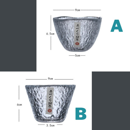 Gohobi Tea glass tea cup Chinese Gongfu tea Kung fu tea Japanese Chado Glass