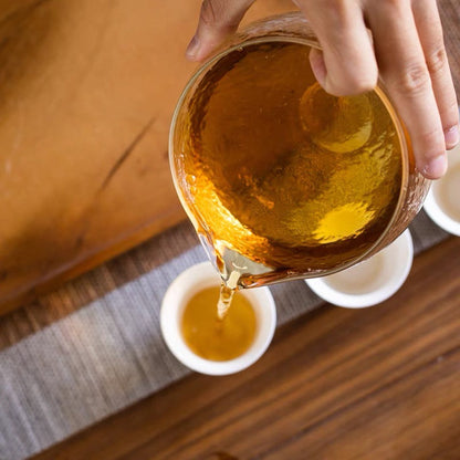 Gohobi Handmade Matcha tea glass cup, tea ceremony gift set, Japanese Tea