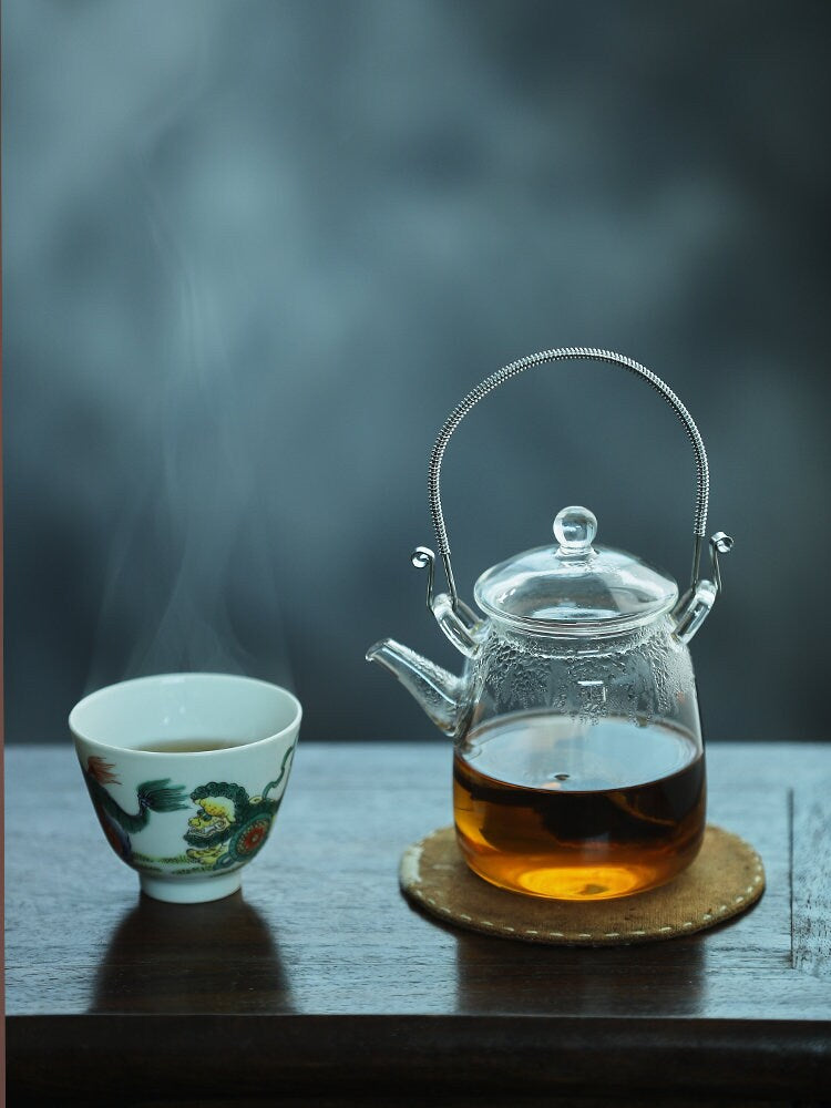 Gohobi Glass Teapot Chinese Gongfu tea Kung fu tea Japanese Chado