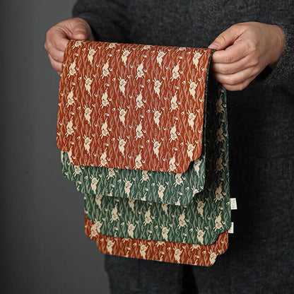 Gohobi Gongfu Tea ceremony placemat 48cm x 21 cm Kung fu tea towels Linen cotton Japanese Chado teaware placemat