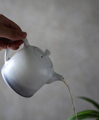 Gohobi Teapot Ceramic Chinese Gongfu tea Kung fu tea Japanese Chado  [Hand-painted Mountain collection]