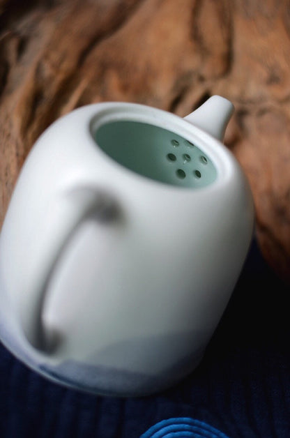 Gohobi Teapot Ceramic Chinese Gongfu tea Kung fu tea Japanese Chado  [Hand-painted Mountain collection]