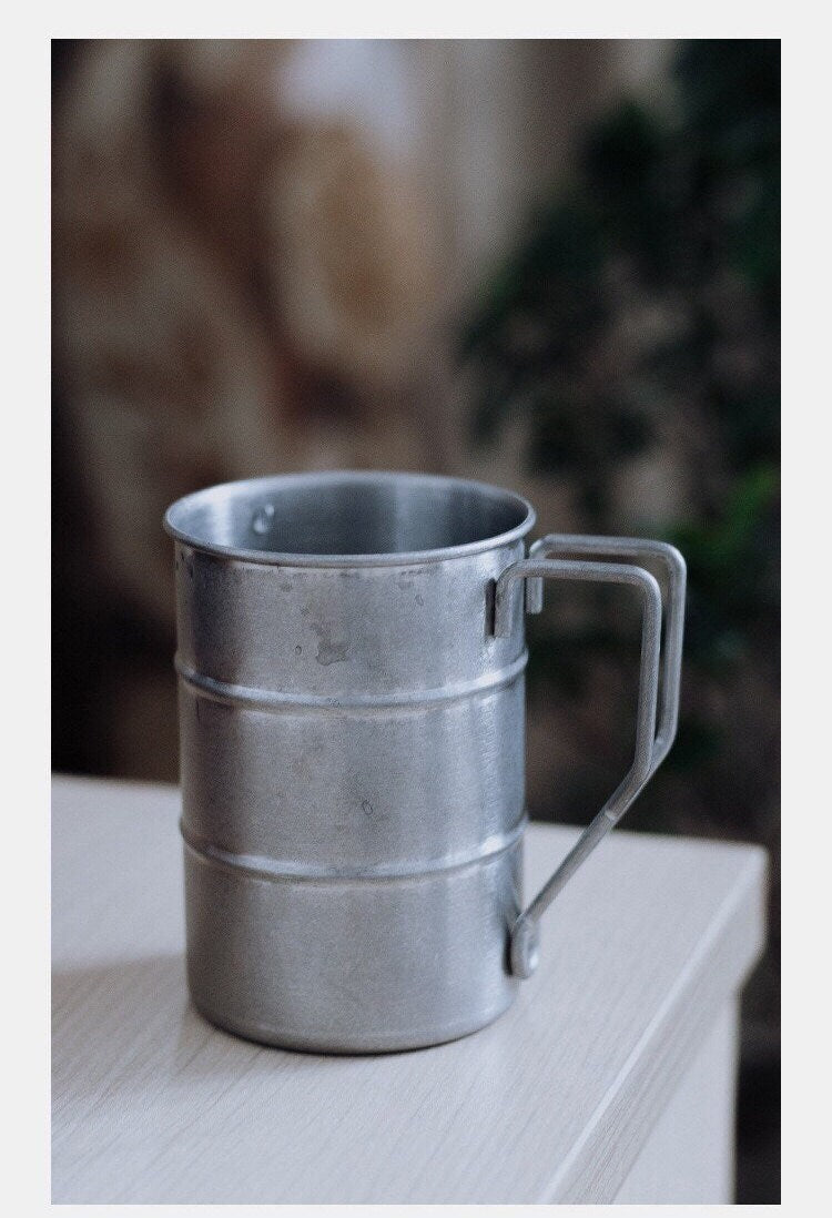Gohobi Handmade steel Coffee cup Japanese vintage style coffee mug