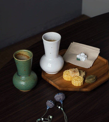 Gohobi Handmade ceramic zen vases table decoration house warming gift Japanese vintage style