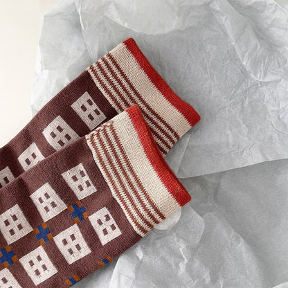 Men Cotton Socks, Winter socks,  Christmas socks, Men Winter Socks, gift for him, Xmas secret Santa gift